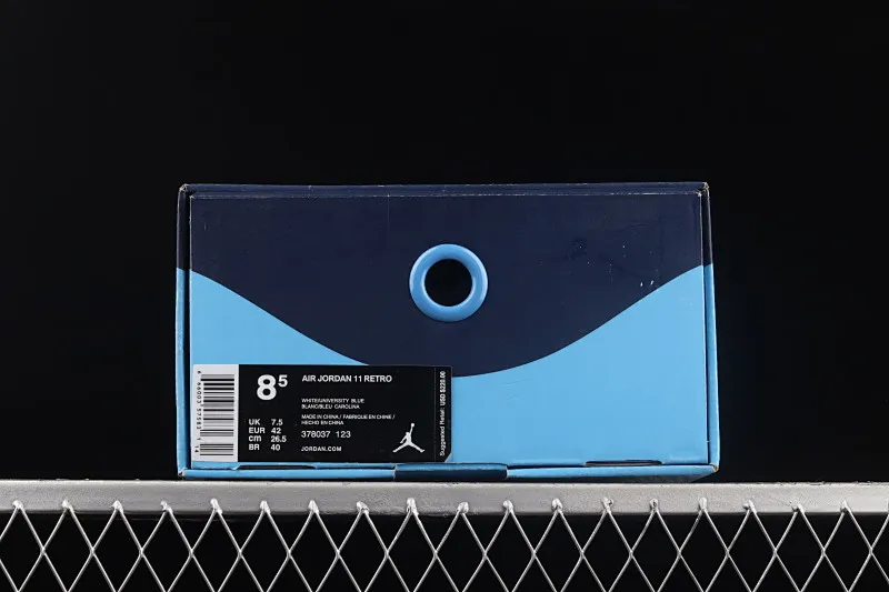 All categories Air Jordan Jordan series basketball shoes Air Jordan 11 F version Air Jordan AJ11 "Win Like '82" Joe 11 Midnight Blue AJ11 Georgetown 378037-123